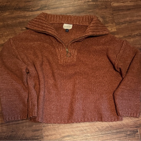 Universal Thread Rust Cowl Neck Sweater - Picture 4 of 4